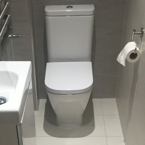 Stone Heat Ltd - Bathrooms - Bathroom Installation - White Toilet - Loughton 