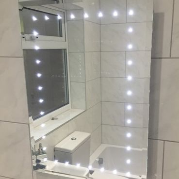 Stone Heat Ltd - Bathrooms - Mirror With Lights - Loughton 