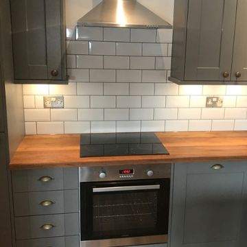 Stone Heat Ltd - Kitchens - Lights and New Cupboards - Loughton 